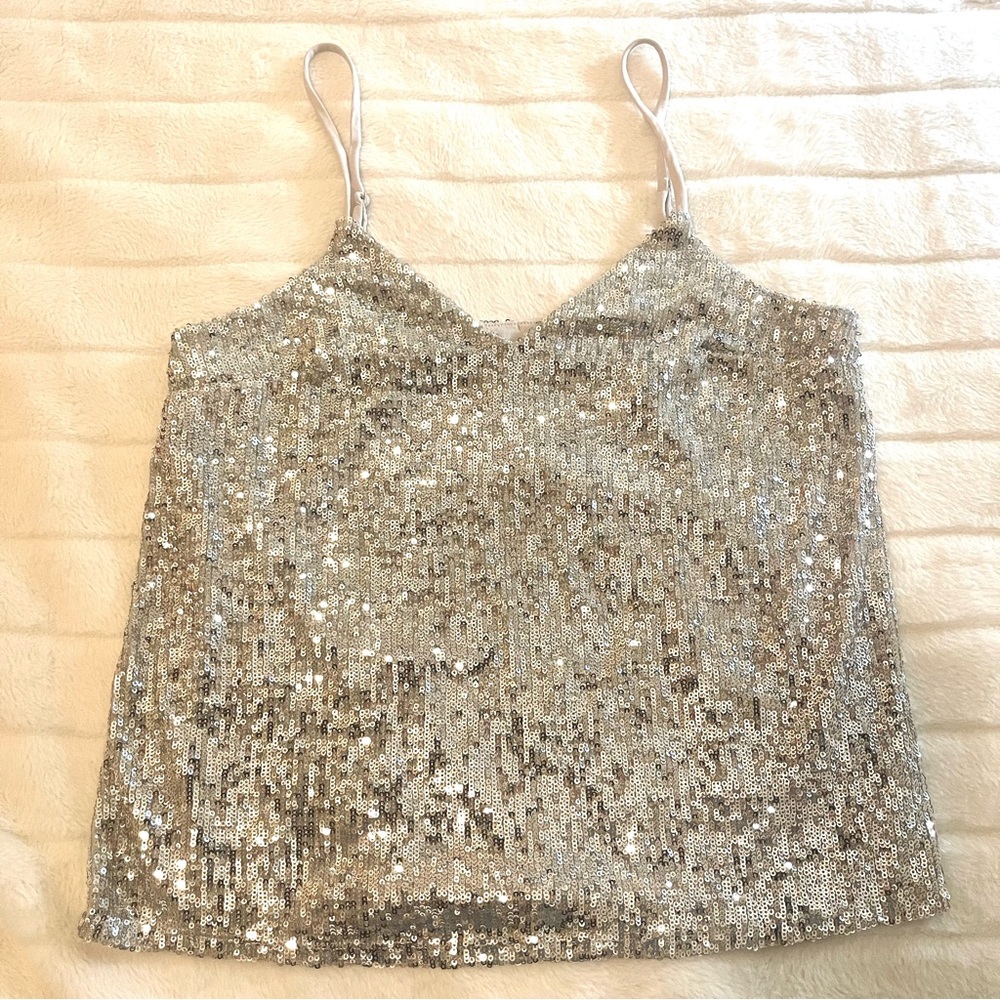 Express silver sequent top